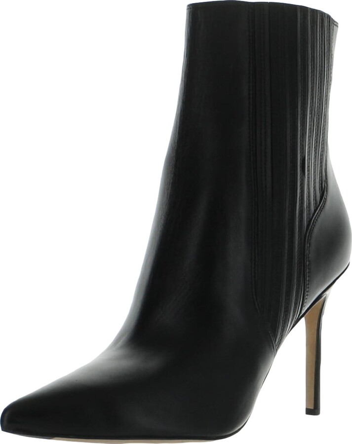 Lisa Womens Padded Insole Stiletto Booties