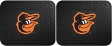Thumbnail for your product : FANMATS Baltimore Orioles 2-Piece Backseat Utility Mat Set