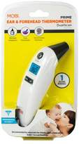 Thumbnail for your product : Mobi Prime Ear and Forehead Digital Thermometer with Large LCD display, Memory recall, Room and Object temperature Reading