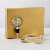Thumbnail for your product : Fringe Cream Country Wine Coaster & Stopper Set