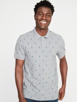 Thumbnail for your product : Old Navy Moisture-Wicking Printed Pro Polo for Men
