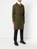 Thumbnail for your product : AMI Paris Waxed Single Breasted Coat