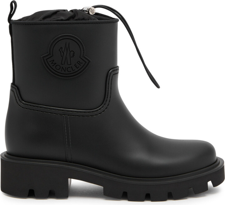 Moncler Kickstream Rubber Ankle Boots