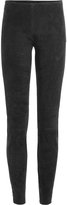 Thumbnail for your product : Jitrois Suede Leggings with Ankle Zips