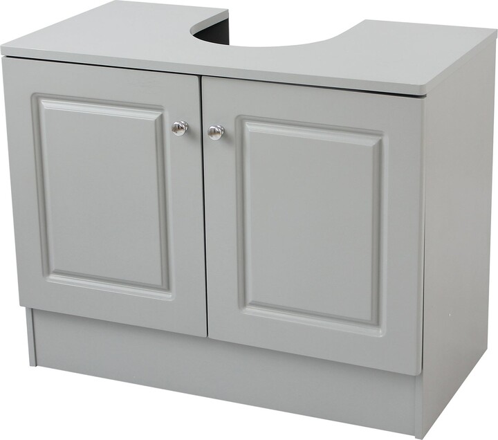 Dunelm Verona Grey Under Sink Unit Grey - ShopStyle Bath Accessories