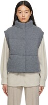 Thumbnail for your product : Le Kasha Grey Montana Cashmere Vest