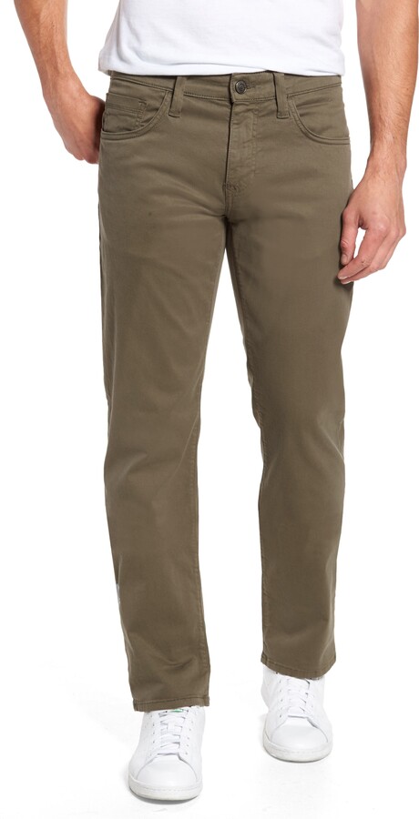 Zach Straight Leg Twill Pants