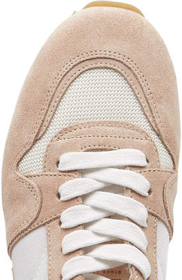 Closed Runner Suede Sneakers with Leather