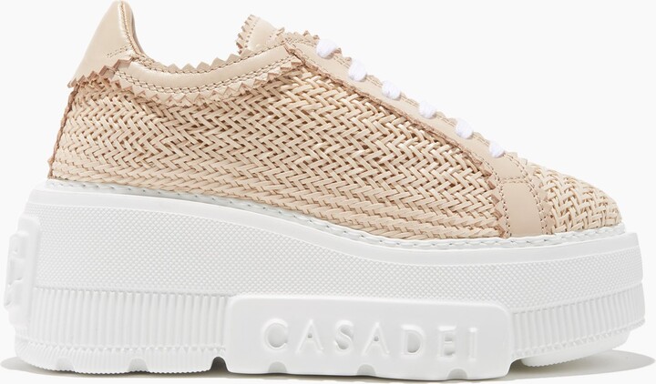 Casadei Nexus Net Salento Sneakers - Woman Sneakers White 41