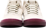 Thumbnail for your product : Alexander Wang Grey Suede Jess Chukka Sneakers
