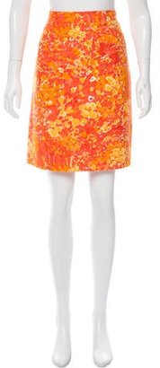 Michael Kors Patterned Knee-Length Skirt