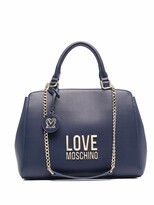 Thumbnail for your product : Love Moschino Multi-Strap Logo-Plaque Bag