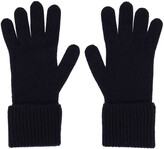 Thumbnail for your product : The Row Navy Cashmere Halita Gloves