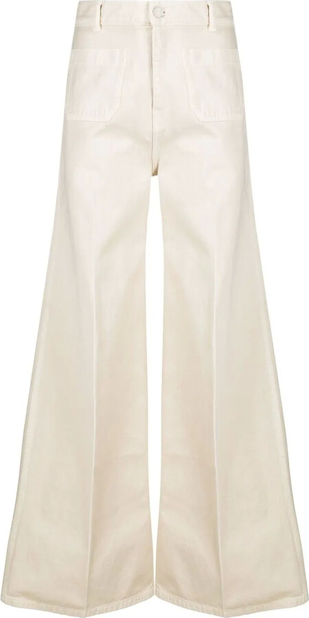 Joseph Wide-Leg Denim Jeans