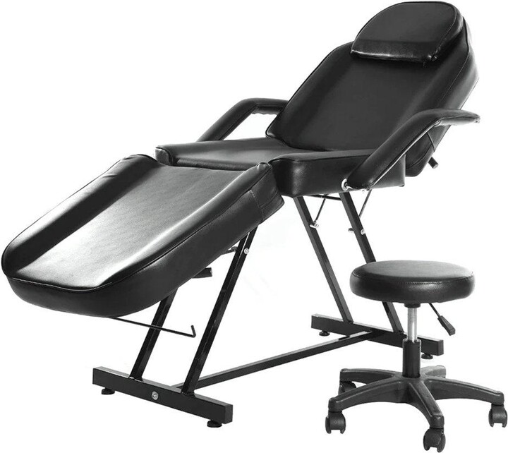 Living and Home Adjustable Massage Table Recliner Chair Tattoo Spa