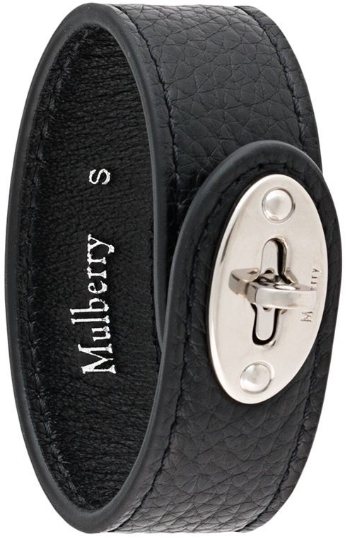 mulberry bayswater leather bracelet