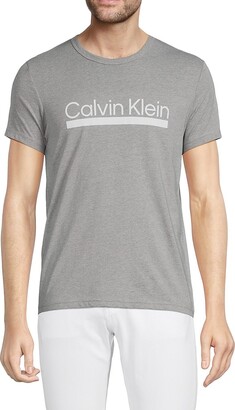 Calvin Klein Fitted Men's Gray Shirts | ShopStyle