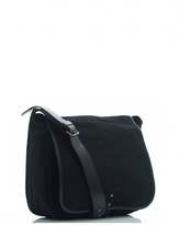 Thumbnail for your product : Dries Van Noten Leather Nylon Messenger Bag