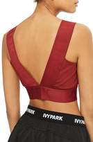Thumbnail for your product : Ivy Park R) Plunge Logo Elastic Sports Bra