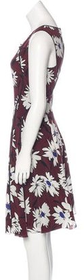 Nina Ricci Silk Printed Dress w/ Tags
