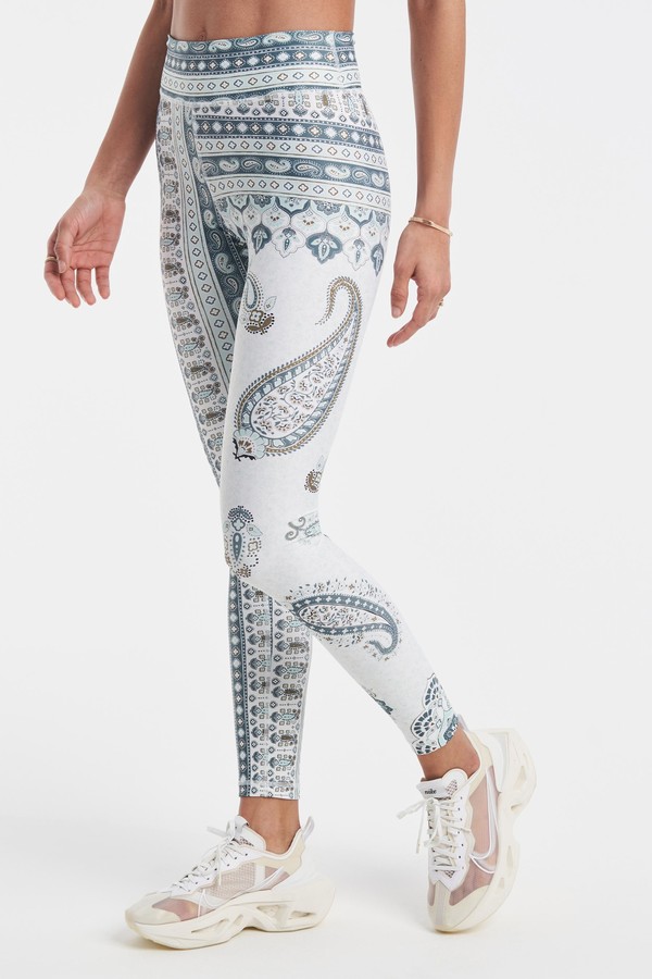 paisley yoga pants
