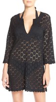 Thumbnail for your product : J Valdi Crochet Cover-Up Tunic