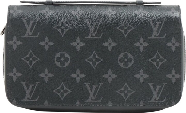 Louis Vuitton Gunmetal Canvas Zippy Xl (Authentic Pre-Owned) - ShopStyle  Wallets & Card Holders