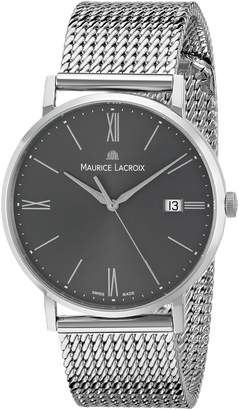 Maurice Lacroix Men's EL1087-SS002-810 Eliros Analog Display Quartz Silver Watch