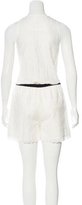 Thumbnail for your product : Band Of Outsiders Eyelet Sleeveless Romper w/ Tags