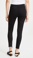 Thumbnail for your product : Mother Looker Ankle Fray Skinny Jeans