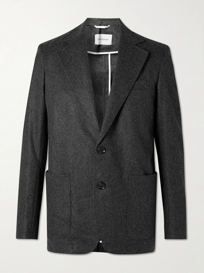 Oliver Spencer Westbury Wool-Felt Suit Jacket