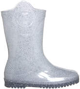 Thumbnail for your product : JuJu Stomp Wellies 4-12 Clear Glitter Exclusive
