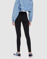 Thumbnail for your product : Topshop Women's Black High-Waisted - Joni Jeans - Size W28/L32 at The Iconic