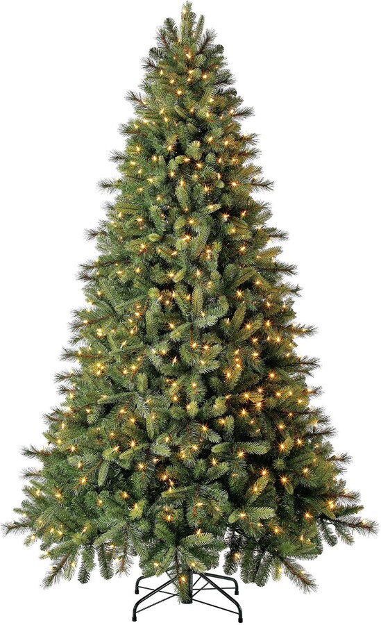 Evergreen Classics 7.5 Feet PreLit Norway Spruce Artificial Christmas