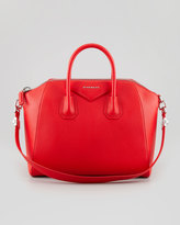Thumbnail for your product : Givenchy Antigona Medium Sugar Goatskin Satchel Bag, Red