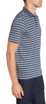Thumbnail for your product : Nordstrom Men's Heathered Stripe Jersey Polo
