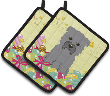 Caroline's Treasures Easter Eggs Glen of Imal Potholder