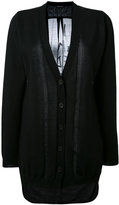 Thumbnail for your product : Ann Demeulemeester rear print cardigan