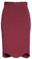 Thumbnail for your product : Givenchy Women's Scalloped Hem Pencil Skirt