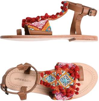 Antik Batik Toe strap sandals