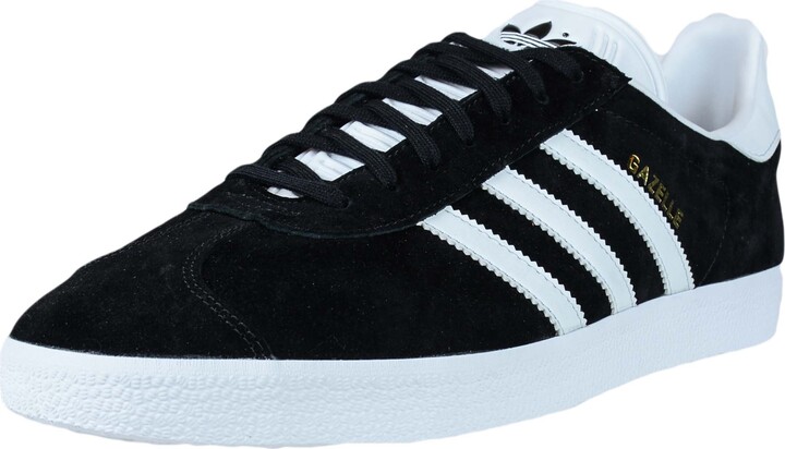 white leather gazelles mens