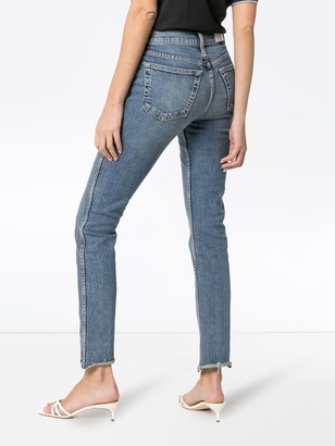 RE/DONE Double Needle Long Straight Leg Jeans