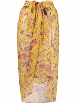 Thumbnail for your product : Etro Floral-Print Silk Pareo