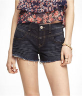 Thumbnail for your product : Express 2 1/4 Inch Front Yoke Cutoff Denim Shorts