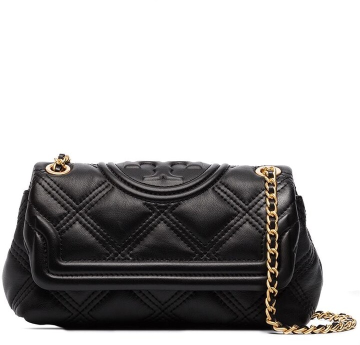 Tory Burch DiamondQuilted Leather Shoulder Bag ShopStyle