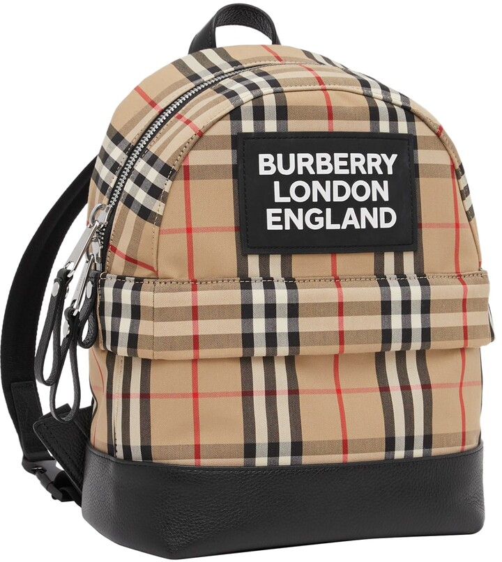 Burberry Kid's Small Nico Check Backpack - ShopStyle Girls' Bags