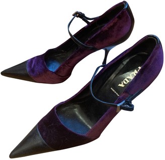 purple mary jane heels