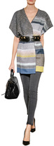 Thumbnail for your product : Missoni Knit Colorblock Short Sleeve Cardigan