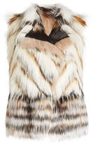 Roberto Cavalli Vest with Mink, Fox and Raccoon Fur