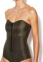 Thumbnail for your product : Lisa Marie Fernandez Leigh Strapless One-Piece Swimsuit
